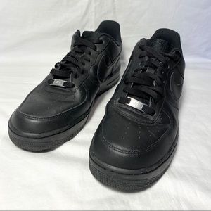 Men’s NIKE AIR FORCE 1 Mid Black Shoes sz 11 US